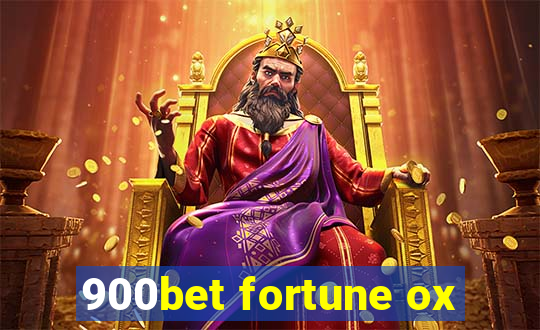 900bet fortune ox